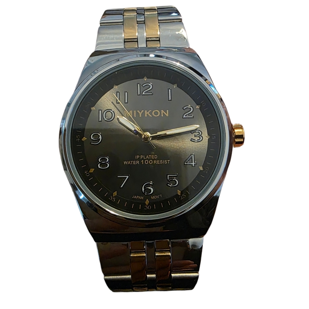 Two-Tone Watch By Miykon - Unisex - NEW